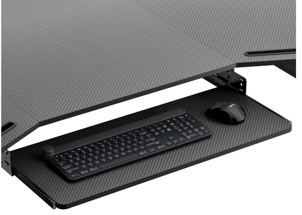 EUREKA Adjustable Under Desk Keyboard Tray 28” - New Open Box